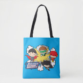 Chibi Justice League of America Explosion Tasche (Vorderseite)