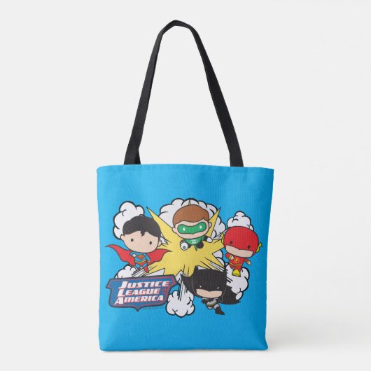 Chibi Justice League of America Explosion Tasche (Rückseite)