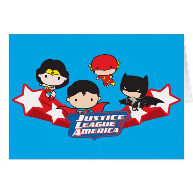 Chibi Justice League of America Stars (Vorderseite (Horizontal))