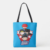 Chibi Justice League of America Stars Tasche (Rückseite)
