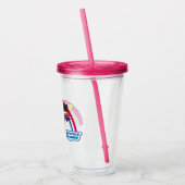 Chibi Justice League Rainbow 2 Acryltrinkbecher (Links)