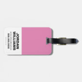 Chibi Justice League Rainbow Gepäckanhänger (Rückseite horizontal)