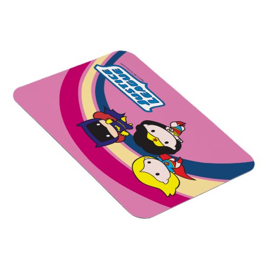 Chibi Justice League Rainbow Magnet (Rechte Seite)