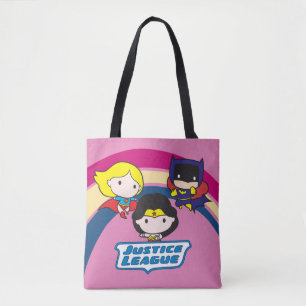 Chibi Justice League Rainbow Tasche
