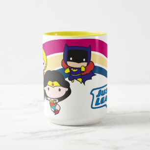 Chibi Justice League Rainbow Tasse