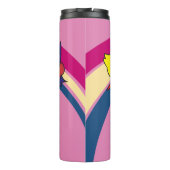 Chibi Justice League Rainbow Thermosbecher (Rückseite)