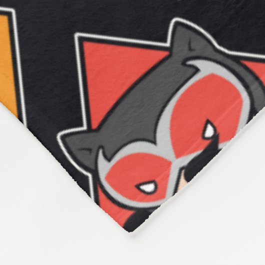 Chibi Justice League Villain Pattern Fleecedecke (Ecke)