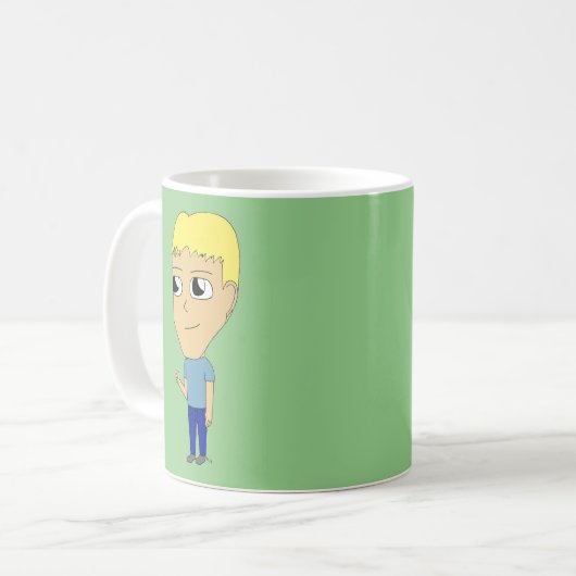 Chibi Kaffeetasse (Vorderseite Links)