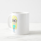 Chibi Kaffeetasse (Vorderseite Links)