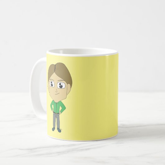 Chibi Kaffeetasse (Vorderseite Links)