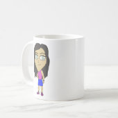 Chibi Kaffeetasse (Vorderseite Links)