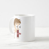 Chibi Kaffeetasse (Vorderseite Links)