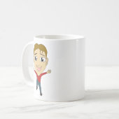 Chibi Kaffeetasse (Vorderseite Links)