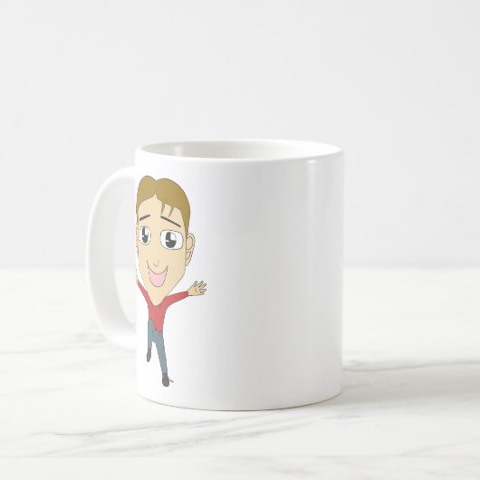 Chibi Kaffeetasse (Vorderseite Links)