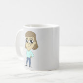 Chibi Kaffeetasse (Vorderseite Links)