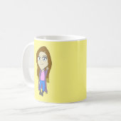 Chibi Kaffeetasse (Vorderseite Links)
