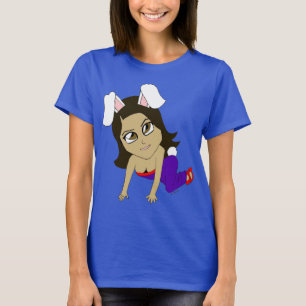 Chibi-Kaninchenmädchen T-Shirt