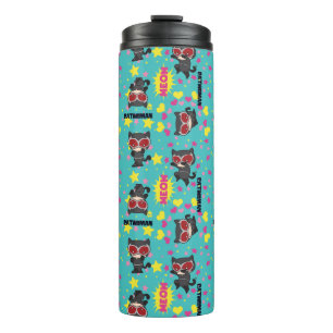 Chibi-Katfrau-Muster Thermosbecher