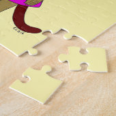 Chibi-Katze-Mädchen Puzzle (Seite)