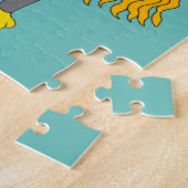 Chibi-Katzenmädchen mit Pfoten Puzzle (Seite)