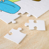 Chibi-Katzenmädchen Puzzle (Seite)