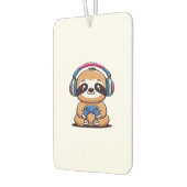 Chibi Kawaii Sloth Gamer � Cute Funny Animal with Autolufterfrischer (Links)