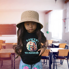 Chibi Kawaii Sloth Name School Jahr auf dem Rücken T-Shirt