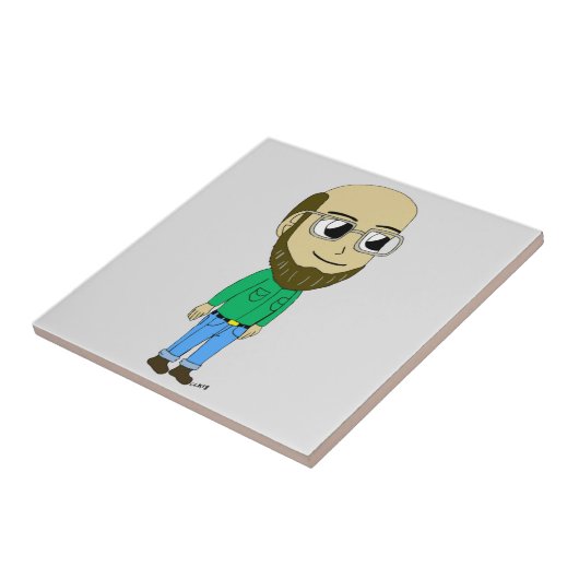 Chibi-Keramik Fliese (Seite)