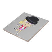 Chibi-Keramik Fliese (Seite)