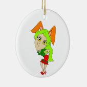 Chibi-Keramik Keramik Ornament (Rechts)