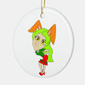 Chibi-Keramik Keramik Ornament (Links)