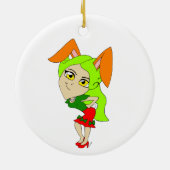 Chibi-Keramik Keramik Ornament (Hinten)