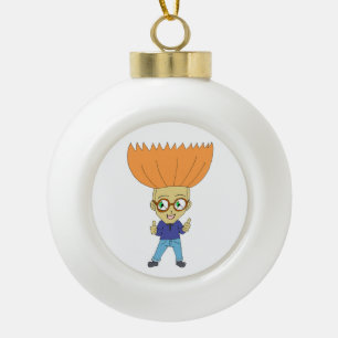 Chibi Keramik Kugel-Ornament
