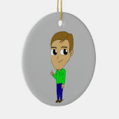 Chibi Keramik Ornament (Rechts)