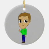 Chibi Keramik Ornament (Hinten)