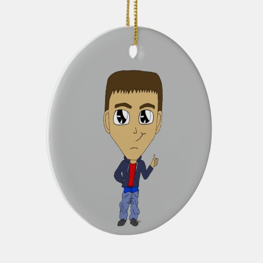 Chibi Keramik Ornament (Rechts)