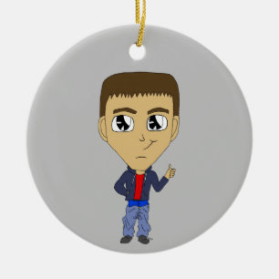Chibi Keramik Ornament