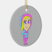 Chibi Keramik Ornament (Rechts)