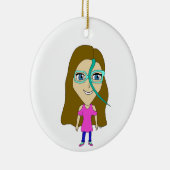 Chibi Keramik Ornament (Rechts)