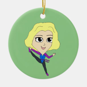 Chibi Keramik Ornament