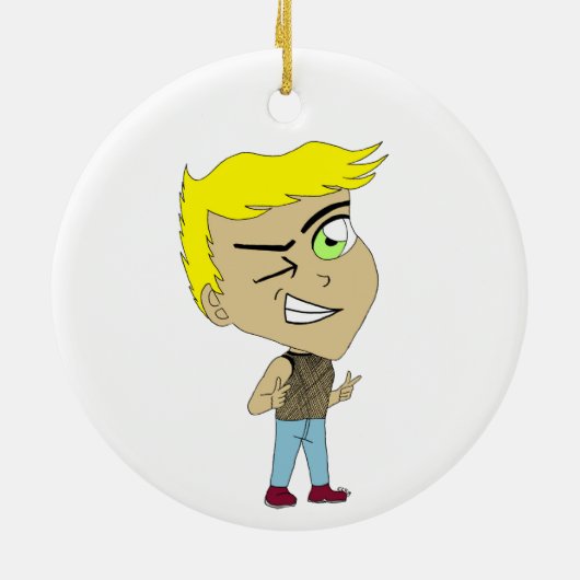 Chibi Keramik Ornament (Hinten)