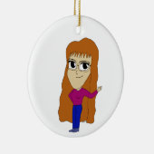 Chibi Keramik Ornament (Rechts)