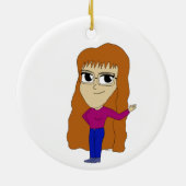 Chibi Keramik Ornament (Hinten)