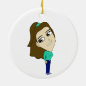 Chibi Keramik Ornament (Hinten)