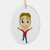 Chibi Keramik Ornament (Rechts)