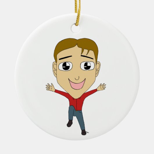 Chibi Keramik Ornament (Vorne)