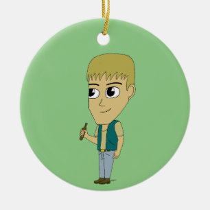 Chibi Keramik Ornament