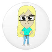 Chibi Keramikknauf (Vorderseite)