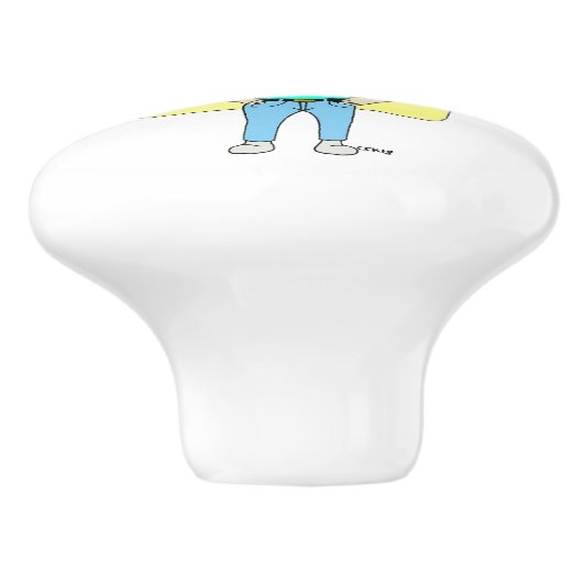 Chibi Keramikknauf (Seitenansicht)