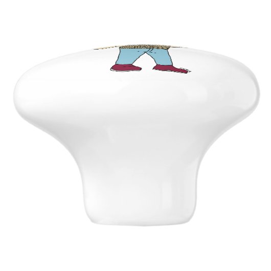 Chibi Keramikknauf (Seitenansicht)